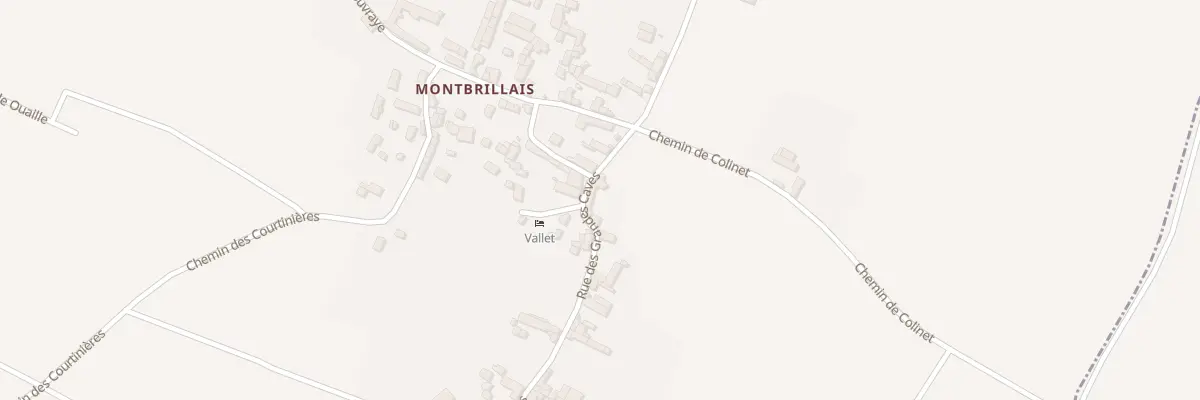 Plan du 28 Rue des Grandes Caves à Saint-Léger-de-Montbrillais