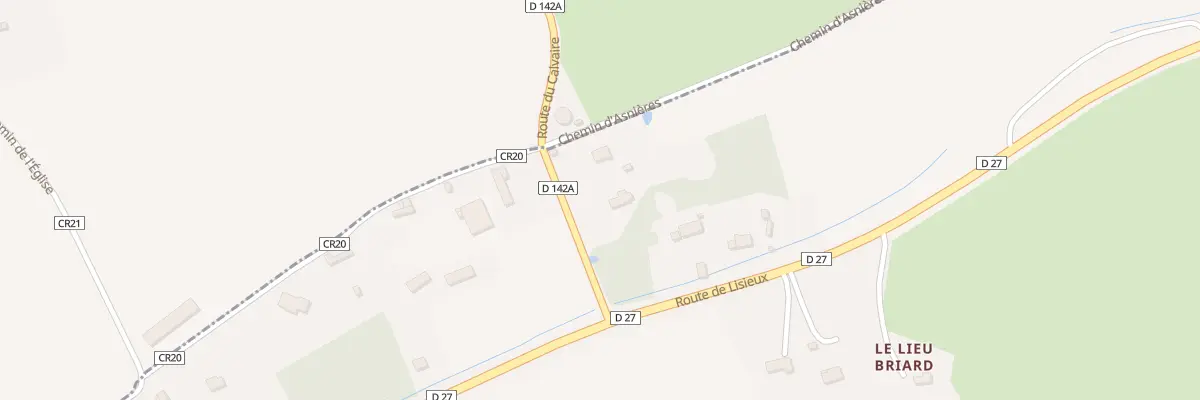 Plan du 5097 L’Ance Briqueterie à Douville-en-Auge