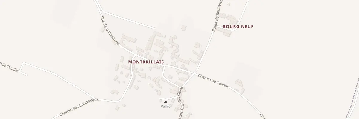 Plan du 5005 Montbrillais à Saint-Léger-de-Montbrillais