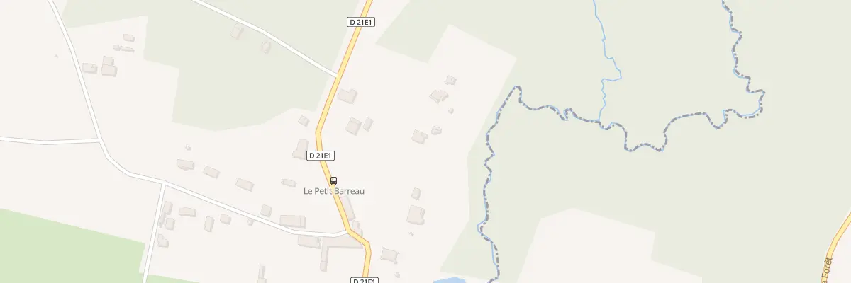 Plan du 13 Petit Barreau au Fieu