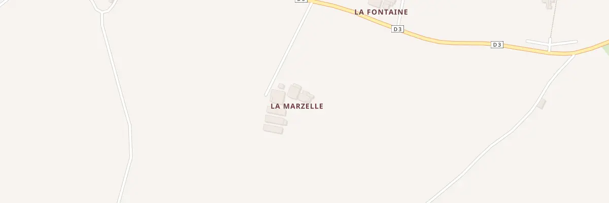 Plan du 5 La Marzelle à Sanxay