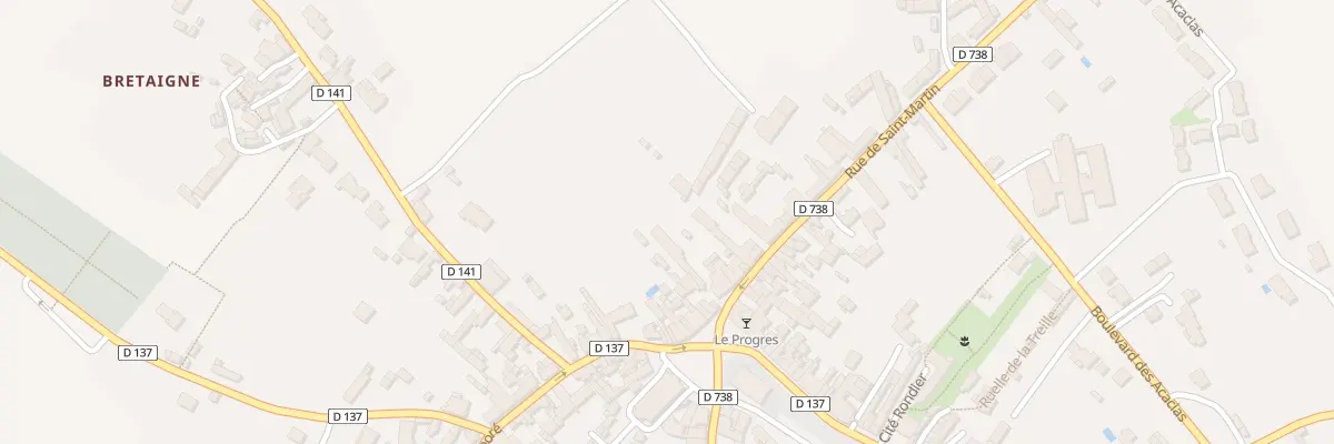 Plan du 5 Rue de Saint-Martin à Thénezay