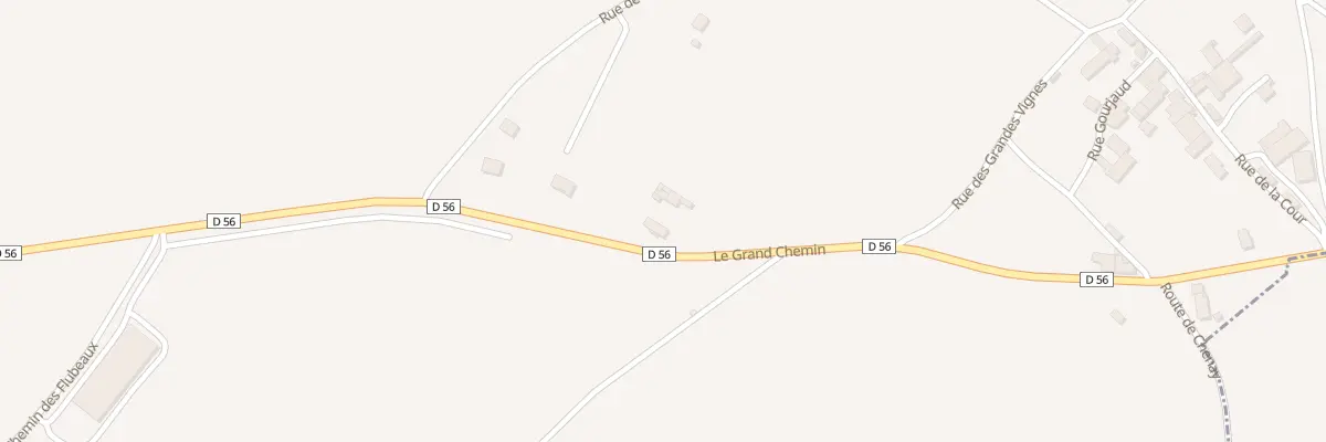Plan du 3 Le Grand Chemin à Exoudun