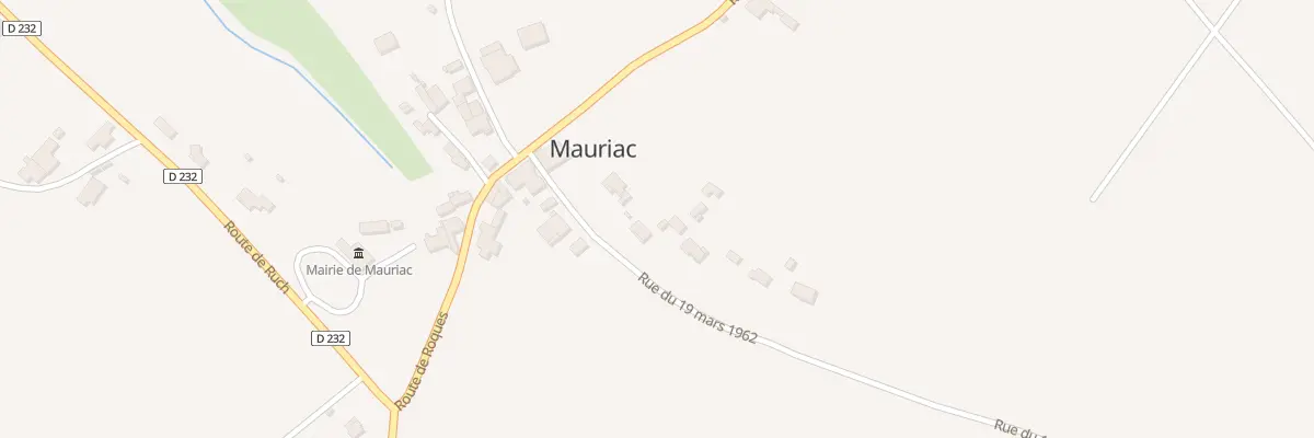 Plan du 4 Le Vieux Bourg Nord à Mauriac