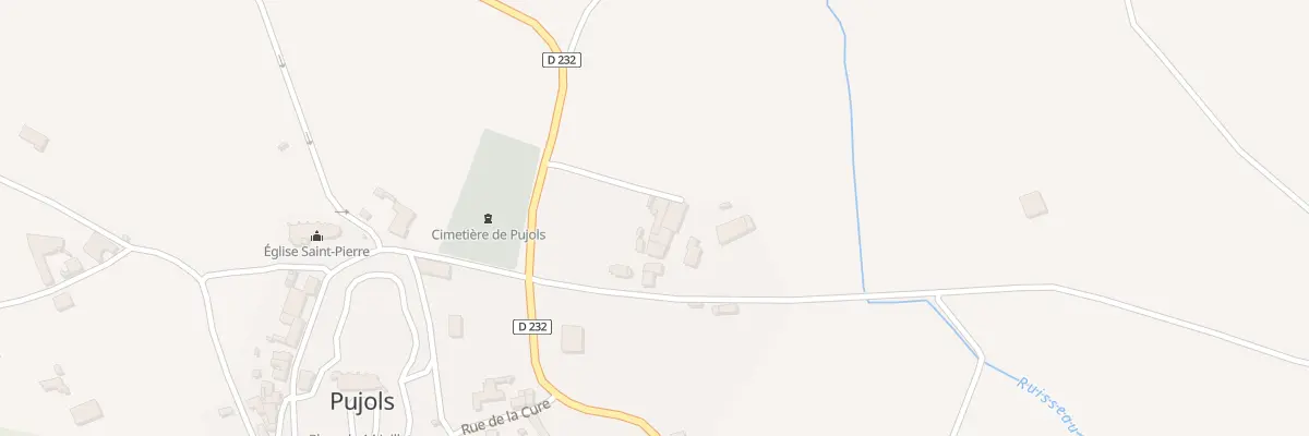 Plan du 45 Nioton-Sud à Pujols