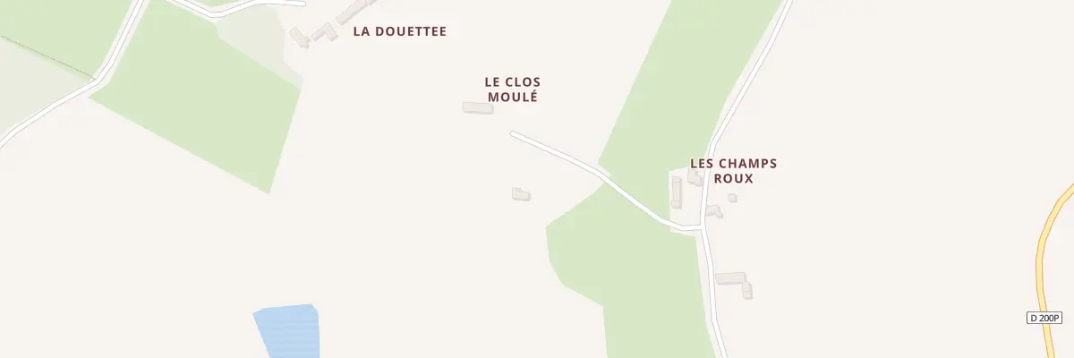 Plan du 5320 Le Clos Moule à Moulins-le-Carbonnel
