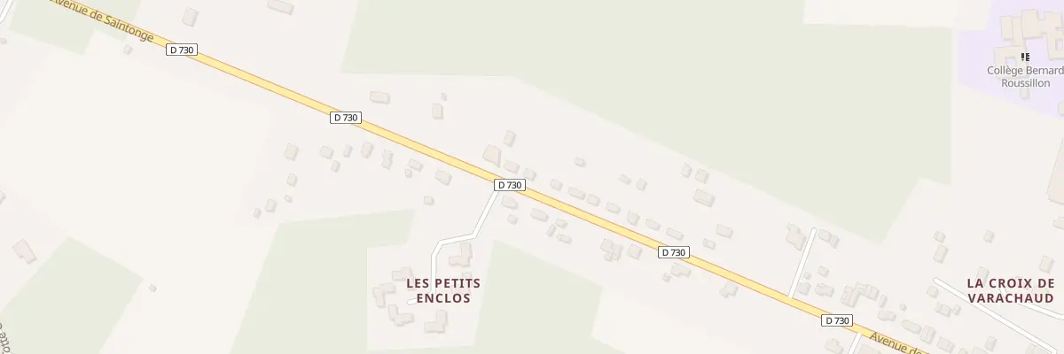 Plan du 64 Av de Saintonge à Saint-Aigulin
