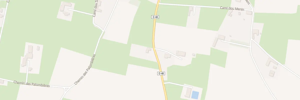 Plan du 40 Rte des Pyrénées à Lascazères
