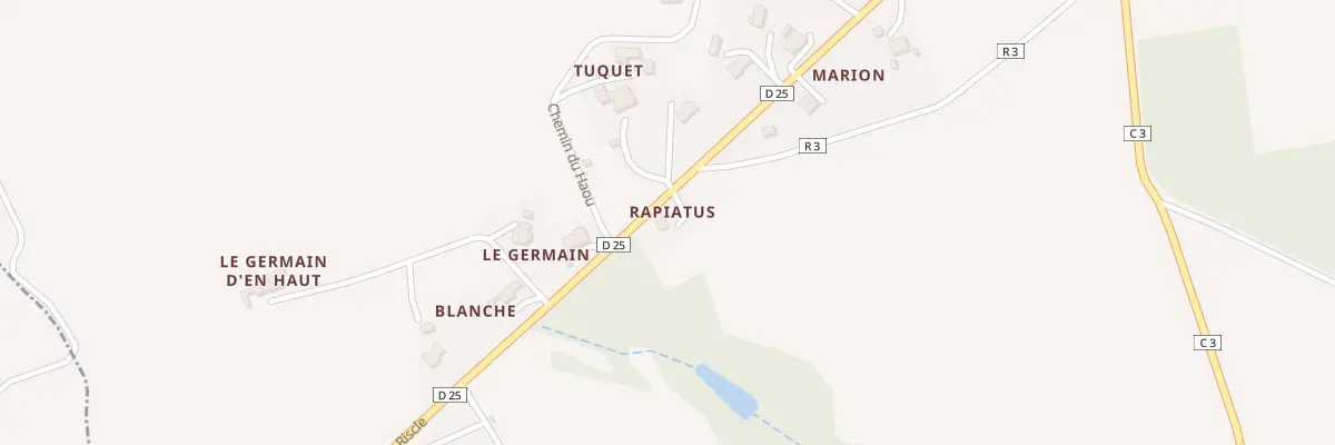 Plan du 5035 Rapiatus à Urgosse