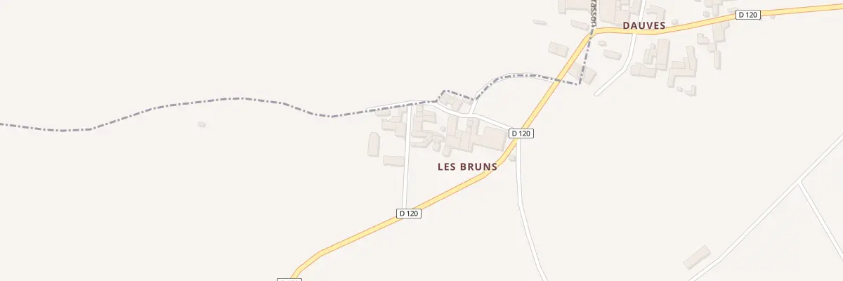 Plan du 92 Rue du Clos à Saint-Cybardeaux