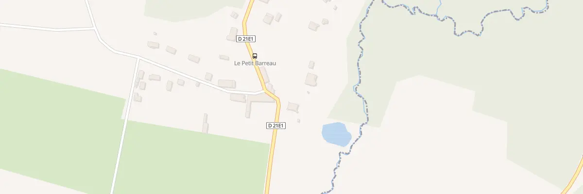 Plan du 118 Petit Barreau Est au Fieu