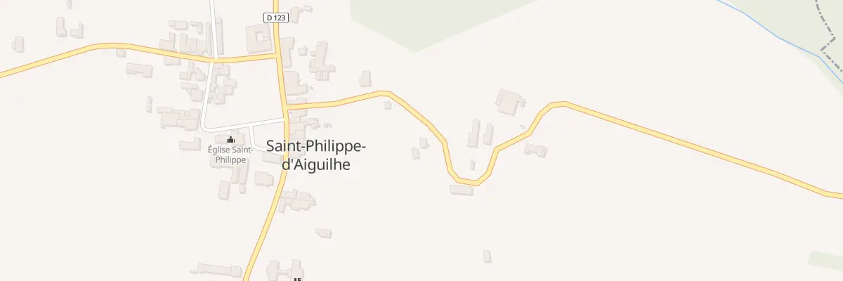Plan du 75 Grimon à Saint-Philippe-d’Aiguilhe