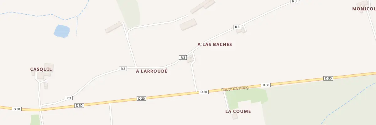 Plan du 46 Rte de Las Baches à Ayzieu