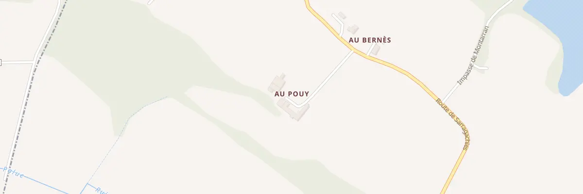 Plan du 555 Rte de Sarragachies à Termes-d’Armagnac