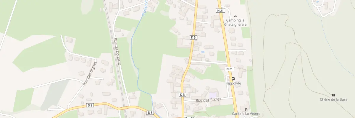 Plan du 21 Rue de Bigorre à Adé