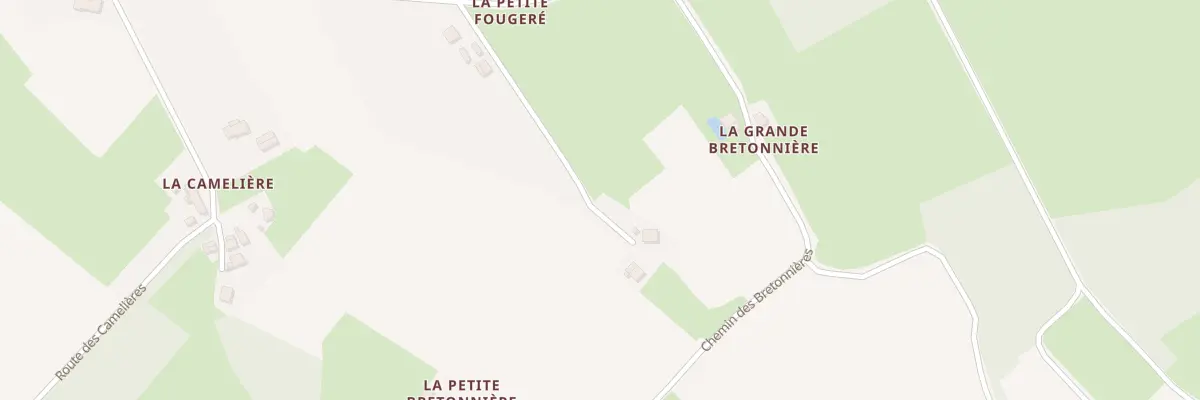 Plan du 860 Rte du Ruisseau des Buffomonts à Baugé-en-Anjou