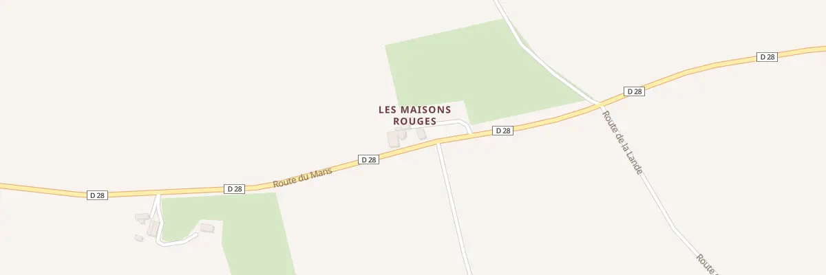Plan du 2105 Rte du Mans à Bernay-Neuvy-en-Champagne