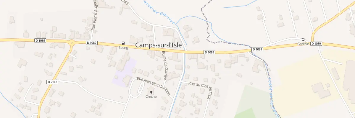Plan du 104 Rue de la République à Camps-sur-l’Isle