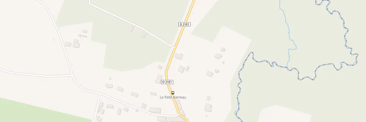 Plan du 115 Petit Barreau Est au Fieu