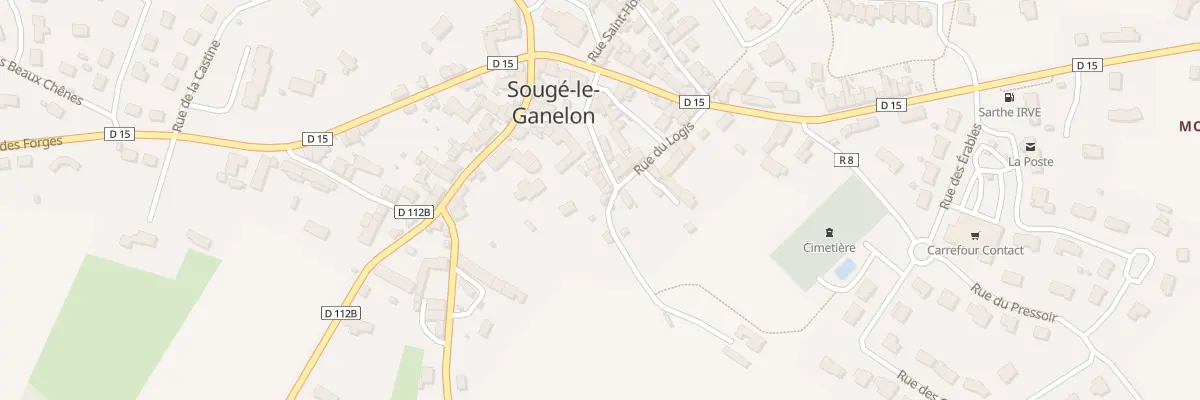 Plan du 2 Rue de L Escole Corbin à Sougé-le-Ganelon