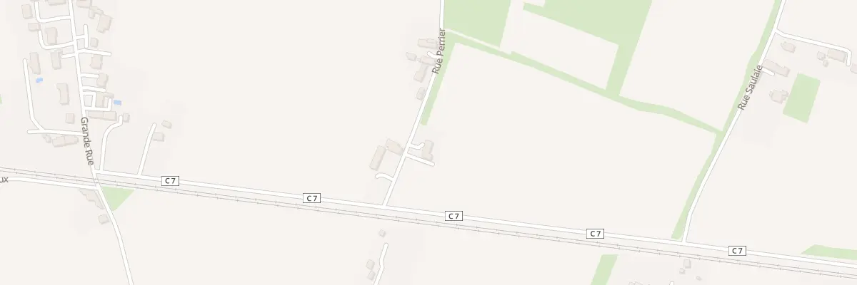 Plan du 4 Rue Perrier à Villebernier