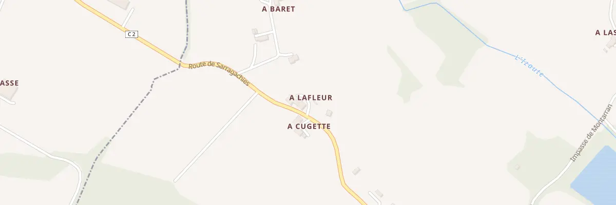 Plan du 5029 A Baret à Termes-d’Armagnac