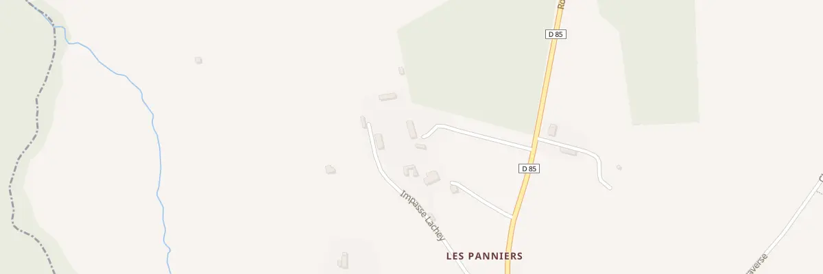 Plan du 5147 Les Panniers à Saint-Jouin