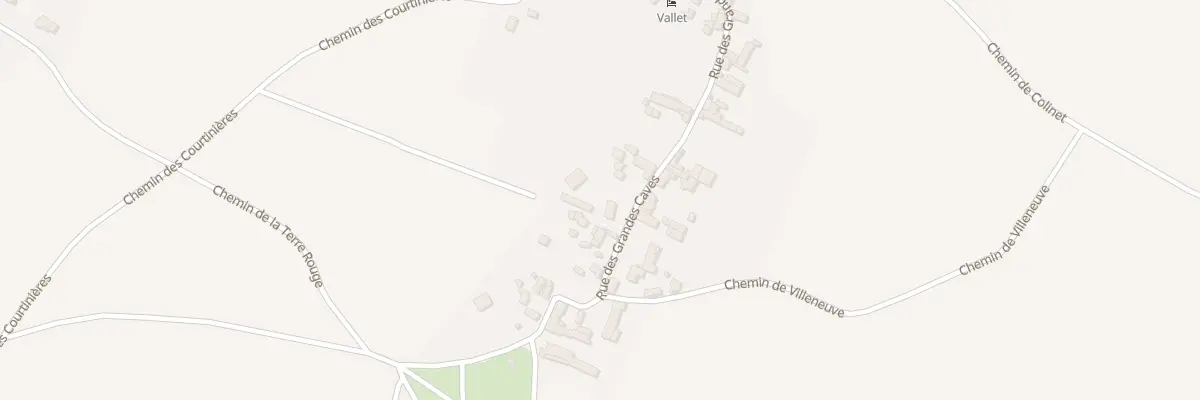 Plan du 25 Rue des Grandes Caves à Saint-Léger-de-Montbrillais