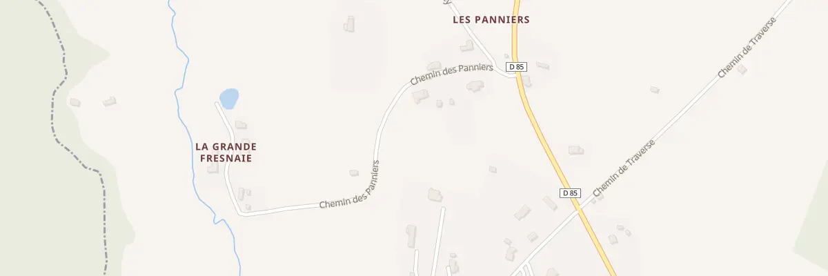 Plan du 3 Che des Panniers à Saint-Jouin