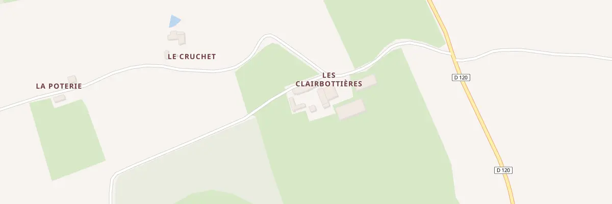 Plan du 5115 Les Clairebottieres à Montreuil-le-Chétif