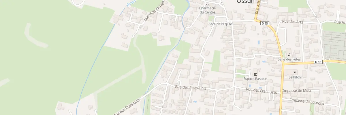 Plan du 18 Rue des Etats Unis à Ossun