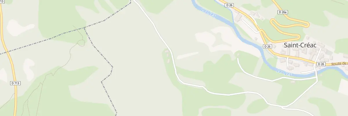 Plan du 5000 Le Village à Saint-Créac