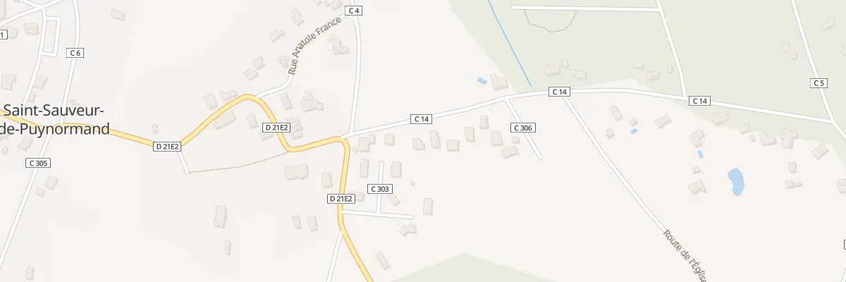 Plan du 2 Rue Louis Pasteur à Saint-Sauveur-de-Puynormand