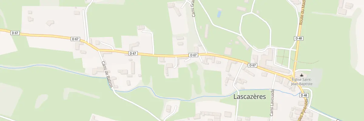 Plan du 17 Rte du Bearn à Lascazères