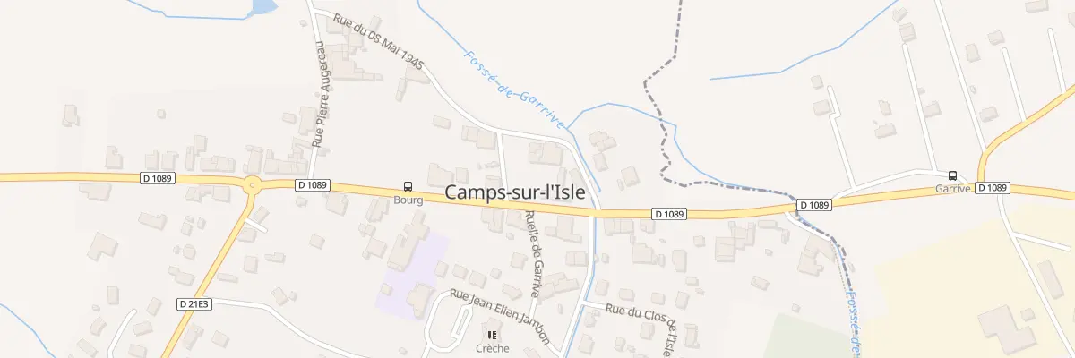 Plan du 5 Rue du 8 Mai 1945 à Camps-sur-l’Isle