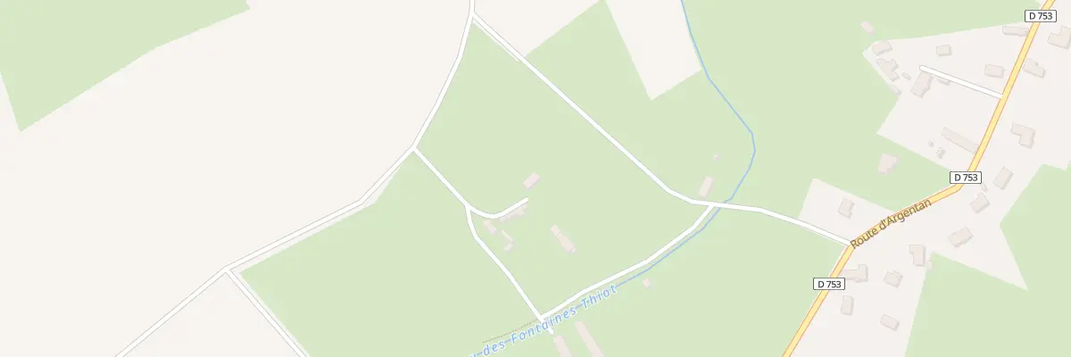 Plan du 1 Chiffreville à Sévigny