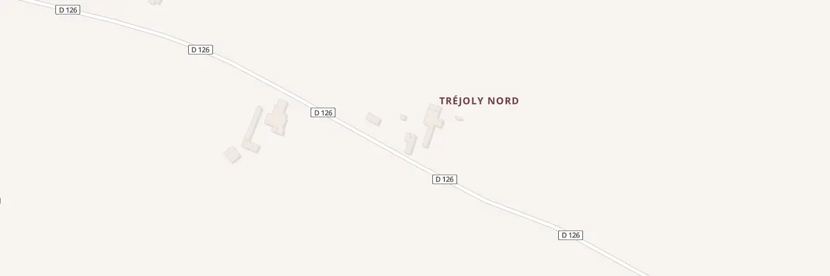 Plan du 2 Trejoly Nord à Ruch