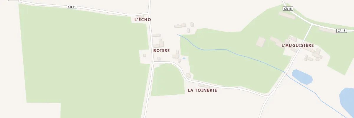 Plan du 4 Boisse à Pezé-le-Robert