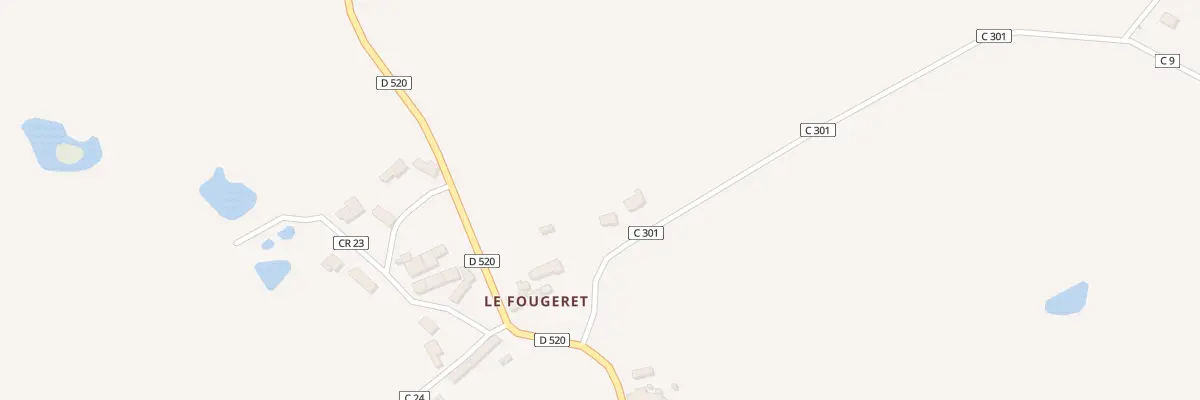 Plan du 6 Rte de la Pépinière à La Ferrière-Bochard