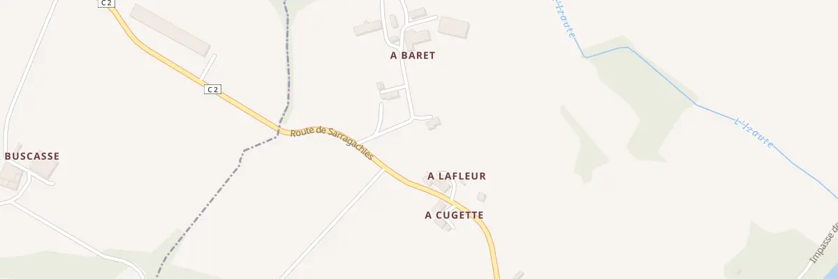 Plan du 70 Imp de Vielcapet à Termes-d’Armagnac