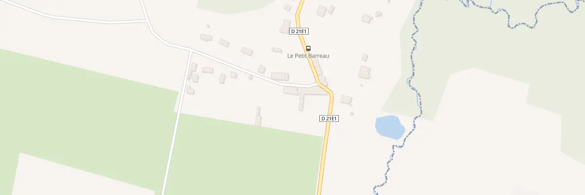 Plan du 109 Petit Barreau au Fieu