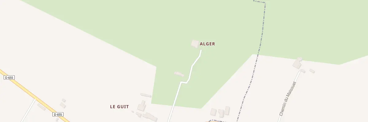 Plan du 165 Rte du Guit à Grignols