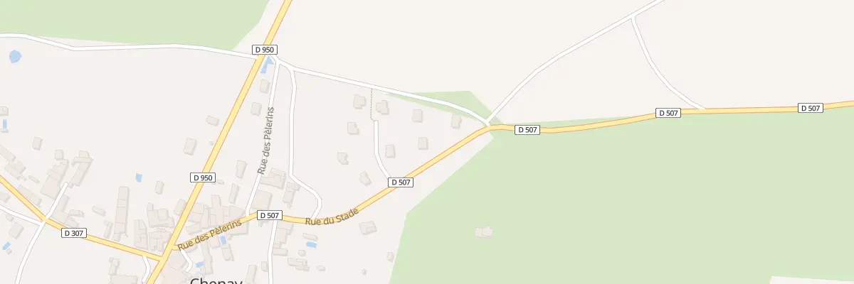 Plan du 5303 Les Ardilliers à Chenay