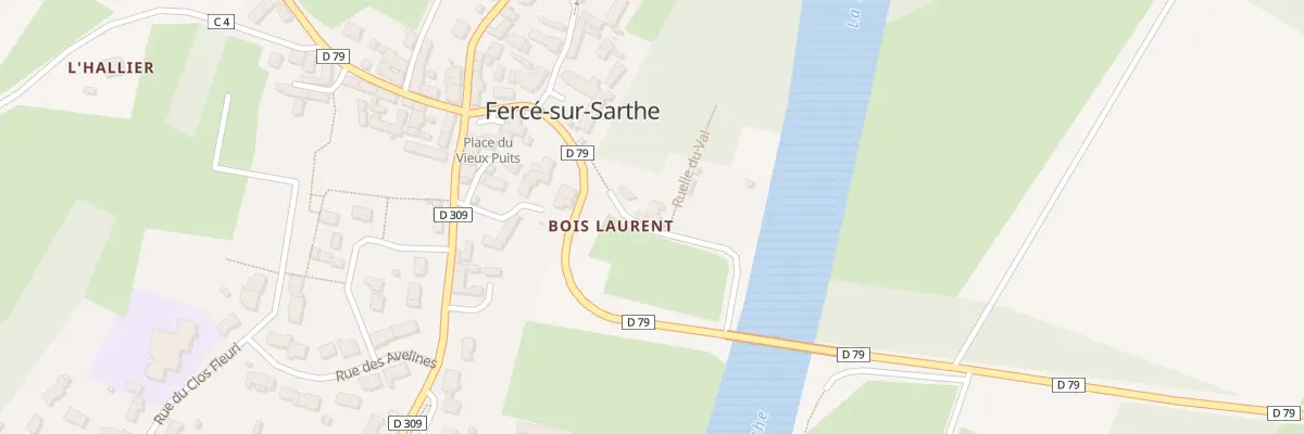 Plan du 5071 Bois Laurent à Fercé-sur-Sarthe