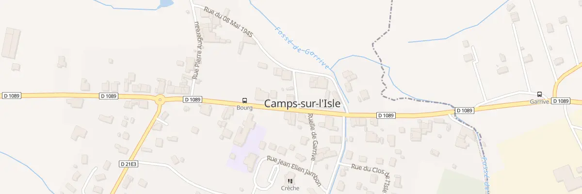 Plan du 73 Rue de la République à Camps-sur-l’Isle