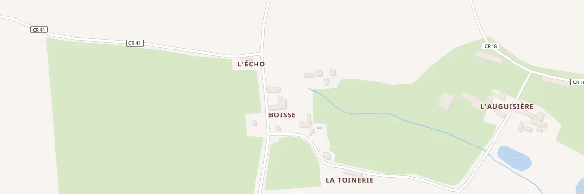 Plan du 8 Boisse à Pezé-le-Robert