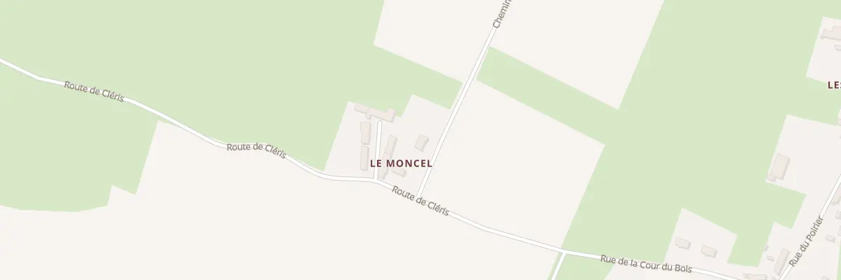 Plan du 2 Le Moncel Vrigny à Boischampré