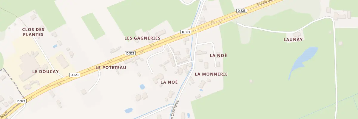 Plan du 4 Rle de la Monnerie à Clermont-Créans