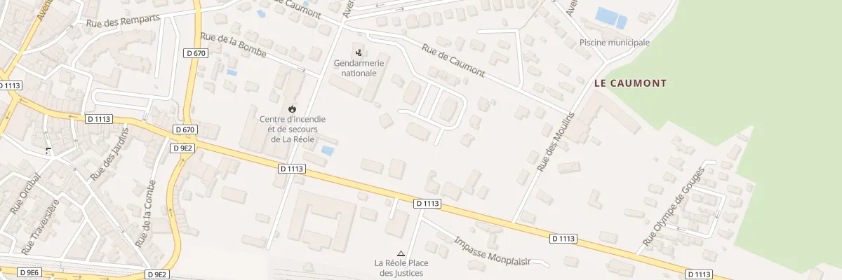 Plan du 10 Rue Michèle Perrein à La Réole