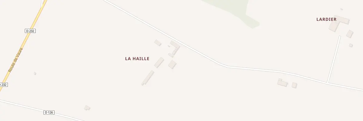 Plan du 2B La Haille à Ruch